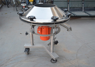 High Frequency Rotary Sifter Machine Stainless Steel For Ceramic Glazes