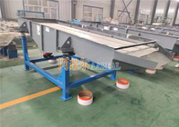 900*3000mm Single Deck Rectangular Linear Vibrating Screen For Sifting PVC Granules