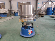 Stainless Steel Simple Structure Single Deck Rotary Vibrating Screen For Powder Coating
