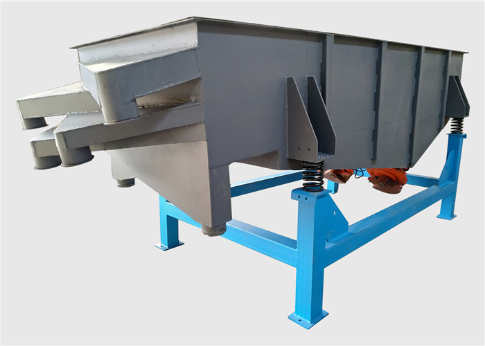 High Efficiency Linear Vibrating Screener Multi Layer For Abrasive Material