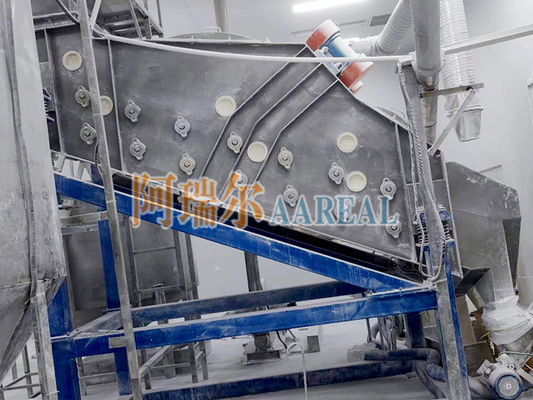 1200*3600mm Food Grade Stainless Steel High Frequency Vibrating Screen for White Granulated Sugar