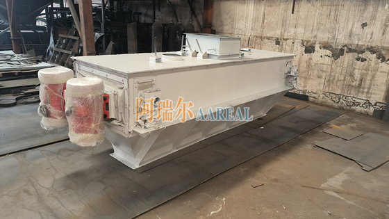 2400*6000mm 3 Deck High Frequency Screen Vibratory Sieve For Marble Calcium Carbonate Particles Precise Separation Driven By Unbalanced Motors