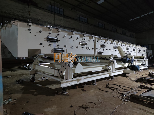 High Performance Three Mass Fully Balanced Vibratory Conveyor For Sugar And Salt Long Distance Conveying