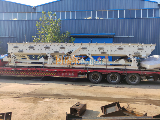 High Performance Three Mass Fully Balanced Vibratory Conveyor For Sugar And Salt Long Distance Conveying