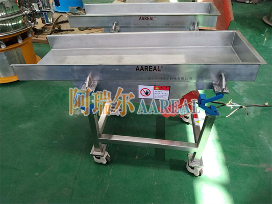 Portable Small Size Food Grade Stainless Steel Vibratory Feeder with New Shaker Conveyor Suspension