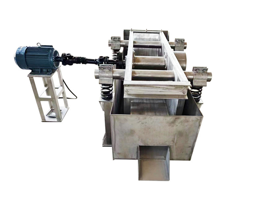 Stainless Steel 316L High Frequency Vibrating Frame Flat Vibrating Screen Machine For Paper Pulp Filtration