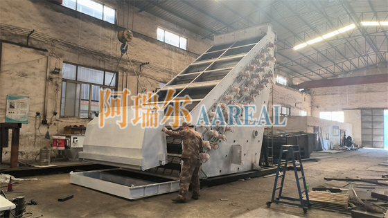 30TPH 3000~3600 RPM High Frequency Screen For Marble Sand Calcium Carbonate