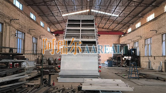 1~2 Decks 2000*5000mm Large Capacity High Frequency Screen Vibrating Sieve Screening Machines For NPK Chemical Fertilizer With High Speed Vibration 3000~3600 RPM