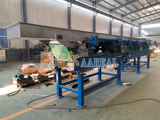 Long Distance 600mm Width Stainless Steel 304 Leaf Spring Eccentric Balanced Vibratory Conveyor For 25 Tons Per Hour Salt Conveying