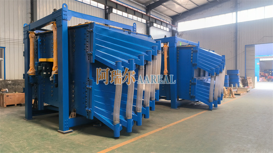 Ceramic Proppant Industrial Gyratory Sifter 10-15 TPH Duplex Sieving Technology