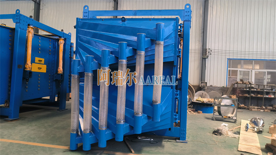 Ceramic Proppant Industrial Gyratory Sifter 10-15 TPH Duplex Sieving Technology