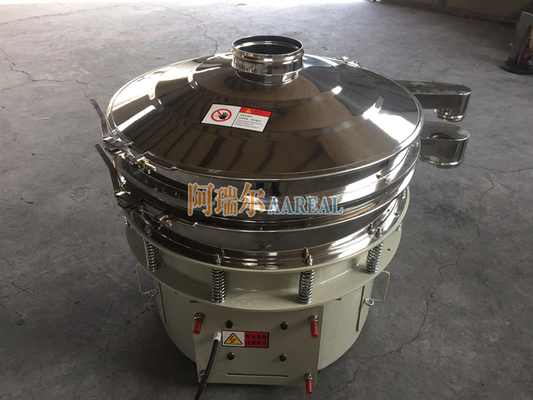Stainless Steel High Efficiency Large Capacity 1800 RPM Rotary Vibrating Sieve for Metal Powder