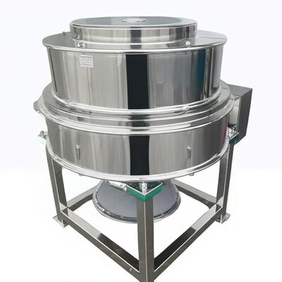 Sufficient Power Vibrating Motor Vibro Screen Machine Offering Mesh Debling System Silicone Balls Mirror Finish Delivering Screening Performance