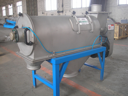Horizontal Rotary Sifter Screens Air Classifier Machine