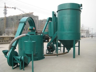 Vertical Rotary Sifter Screens Calcium Carbonate Powder Air Classifier Machine