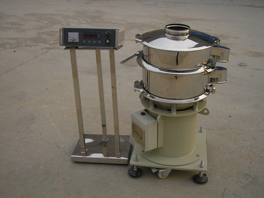 220V 50Hz Rotary Vibrating Screen Round Ultrasonic Separator