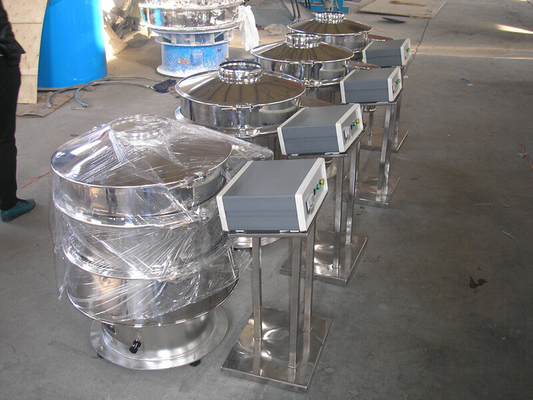 220V 50Hz Rotary Vibrating Screen Round Ultrasonic Separator