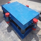 Flat Deck Electric Motor Vibrating Table Shaking Platform For Concrete Moulds Machine
