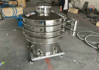 High Accuracy Rotary Vibrating Screen Separator Machine Vertical Type Motor