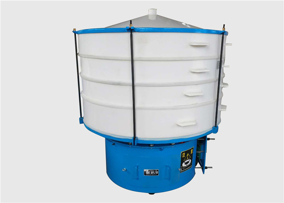 PP Plastic Material Ultrasonic Sieving Machine Anti Corrosion Round Separator