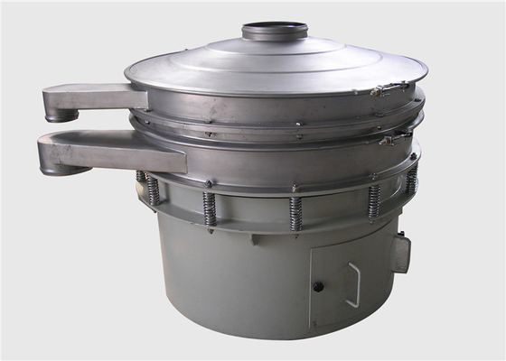 Silicide Alkali Circular Vibrating Screen Multi Deck Sieve Separator Machine