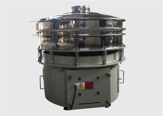 Powder Paint Vibratory Screen Separator Machine Flange Type Screen Structure