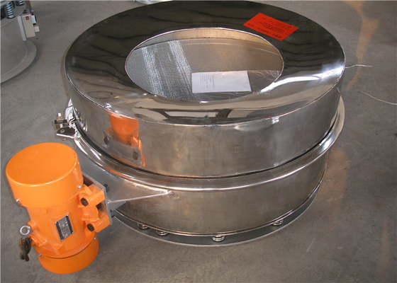 Industrial Vibratory Sieve Separator Machine Round Shape For Impurity Removal