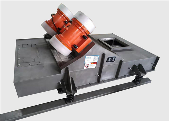 Rectangular Type Vibratory Screening Equipment Stainless Steel 304 316L