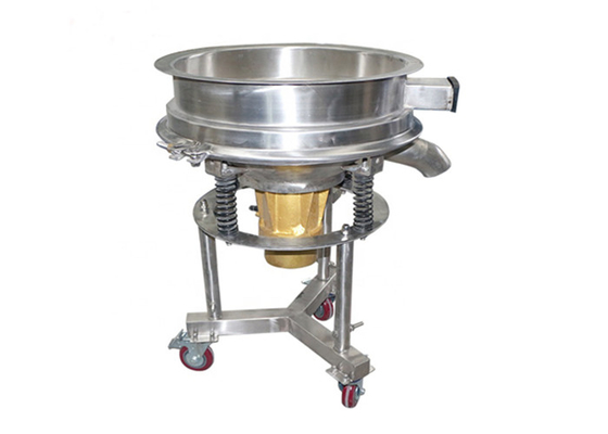Powder Coating Solid Liquid Separator Double Deck Vibrating Screen Open Type