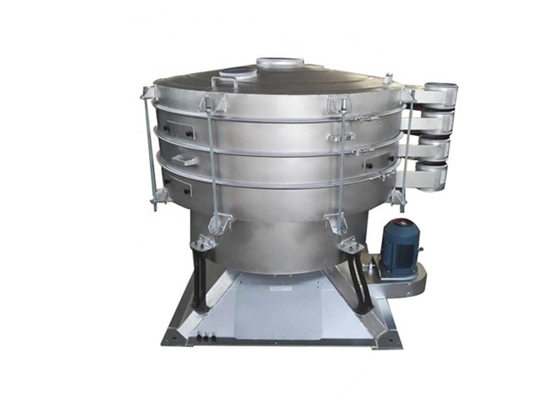 Pvc Plastic Powdervibrating Sieve Separator High Accuracy Tumbler Screener