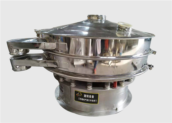 Vitamin Rotary Vibrating Screen Filter Sieve Machine Pharmaceutical Grade