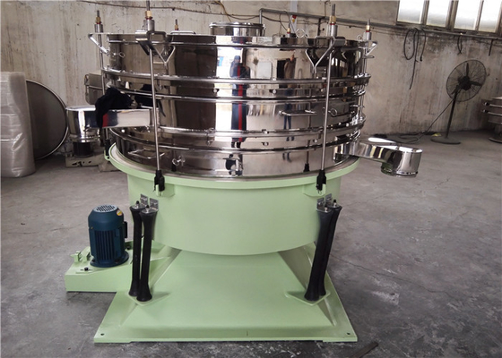 High Efficiency Stainless Steel 3-Deck 2000mm Ultrasonic Tumbler Screening for 325 Mesh Coconut Shell Activated Carbon Powder