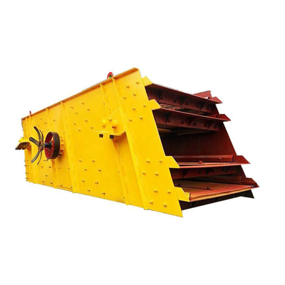 High Efficiency Rectangular Vibrating Screen Machine For Building Materials