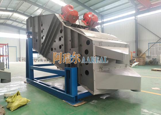 High Performance 1800*5000mm 4 Deck Mogensen Linear Rectangular Vibrating Screen For Refractory Material