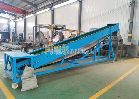 1400mm Climbing Skirt Industrial Belt Conveyors For Block Sugar