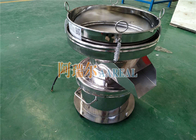 Small Size High Efficiency 450mm Noiseless Stainless Steel 304 Vibrating Filter Sieve For Filtering Hot Soybean Milk