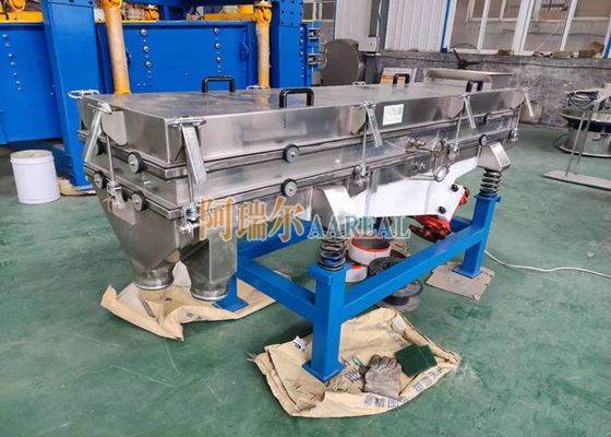 1800*4500mm Stainless Steel Multi-deck Rectangular Linear Vibrating Screen For Sea Salt