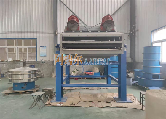 1500*3000mm Rectangular Linear Vibrating Screen For Sugar Stainless Steel