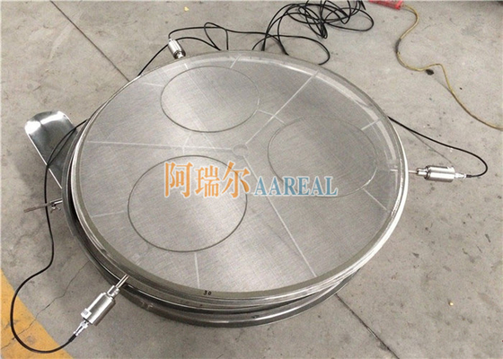 Stainless Steel Rotary Vibrating Screen With Ultrasonic Deblinding System