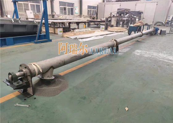 China Manufacturer Industrial Horizontal Tubular Screw Conveyor For Bulk Materials