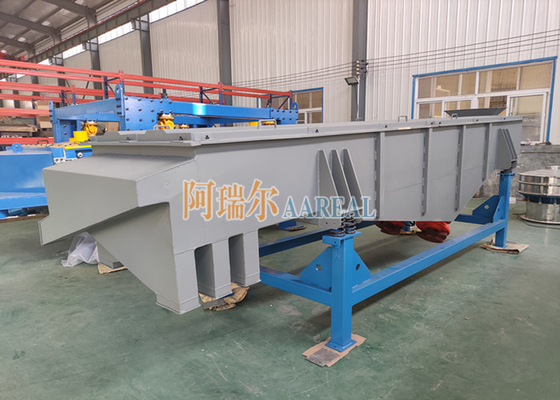 1800*4500mm Stainless Steel Multi Deck Rectangular Linear Vibrating Screen For Sea Salt