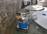 Small Size High Efficiency 450mm Noiseless Stainless Steel 304 Vibrating Filter Sieve For Filtering Hot Soybean Milk