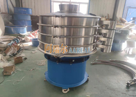 1000mm 3 Deck Portable Stainless Steel Rotary Vibrating Screen For Table Salt
