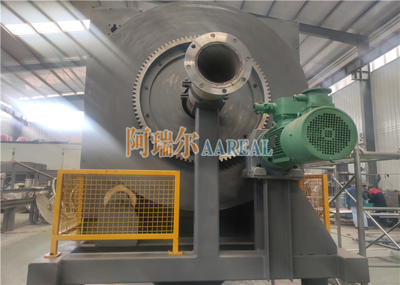Stainless Steel Shaftless Rotary Trommel Screen For Titanium Dioxide Wet Screening