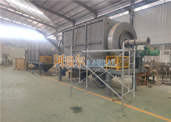 Stainless Steel Shaftless Rotary Trommel Screen For Titanium Dioxide Wet Screening