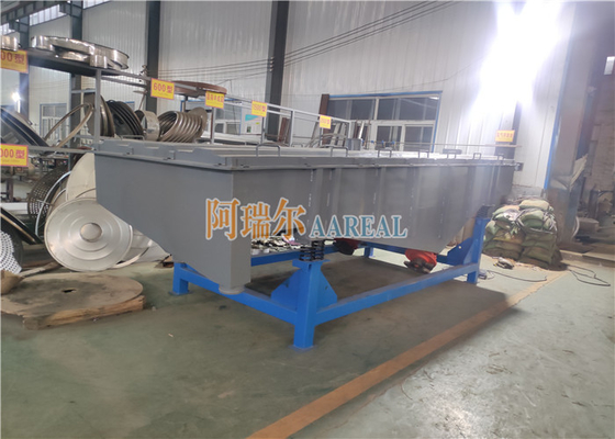 Carbon Steel Multi-deck Activated Carbon Granules Linear Vibrating Sieve Rectangular Separator For Activated Carbon Granules