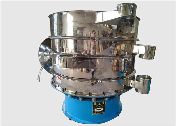 Silver Particles Rotary Vibro Sieve Machine Stainless Steel 304 316L Material