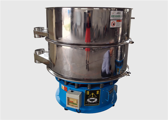 Solid Powdered Paint Rotary Sifter Screens Round Vibrating Screen Separator