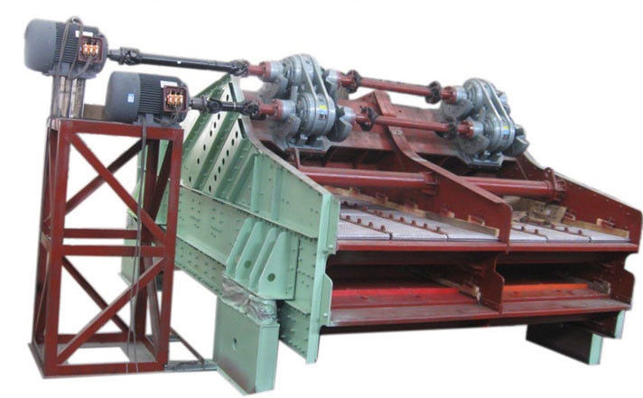 Horizontal Rectangular Vibrating Screen Stainless Steel For Lead Zinc Tailings