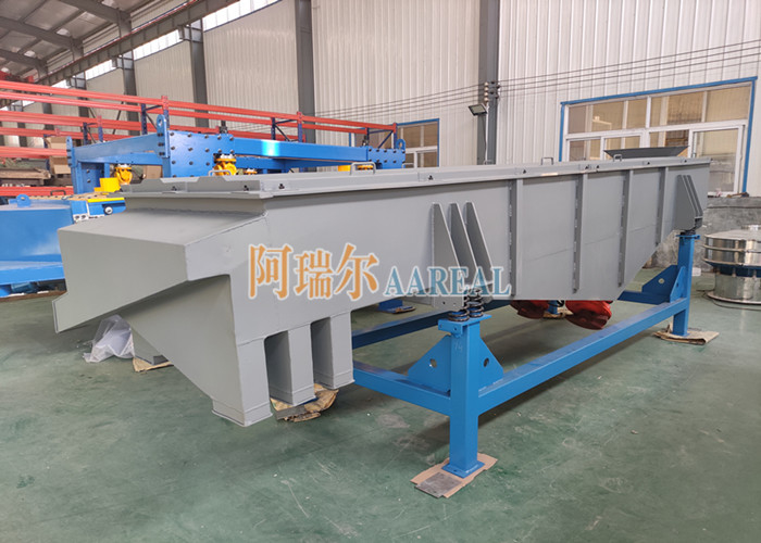 1800*4500mm Stainless Steel Multi Deck Rectangular Linear Vibrating Screen For Sea Salt